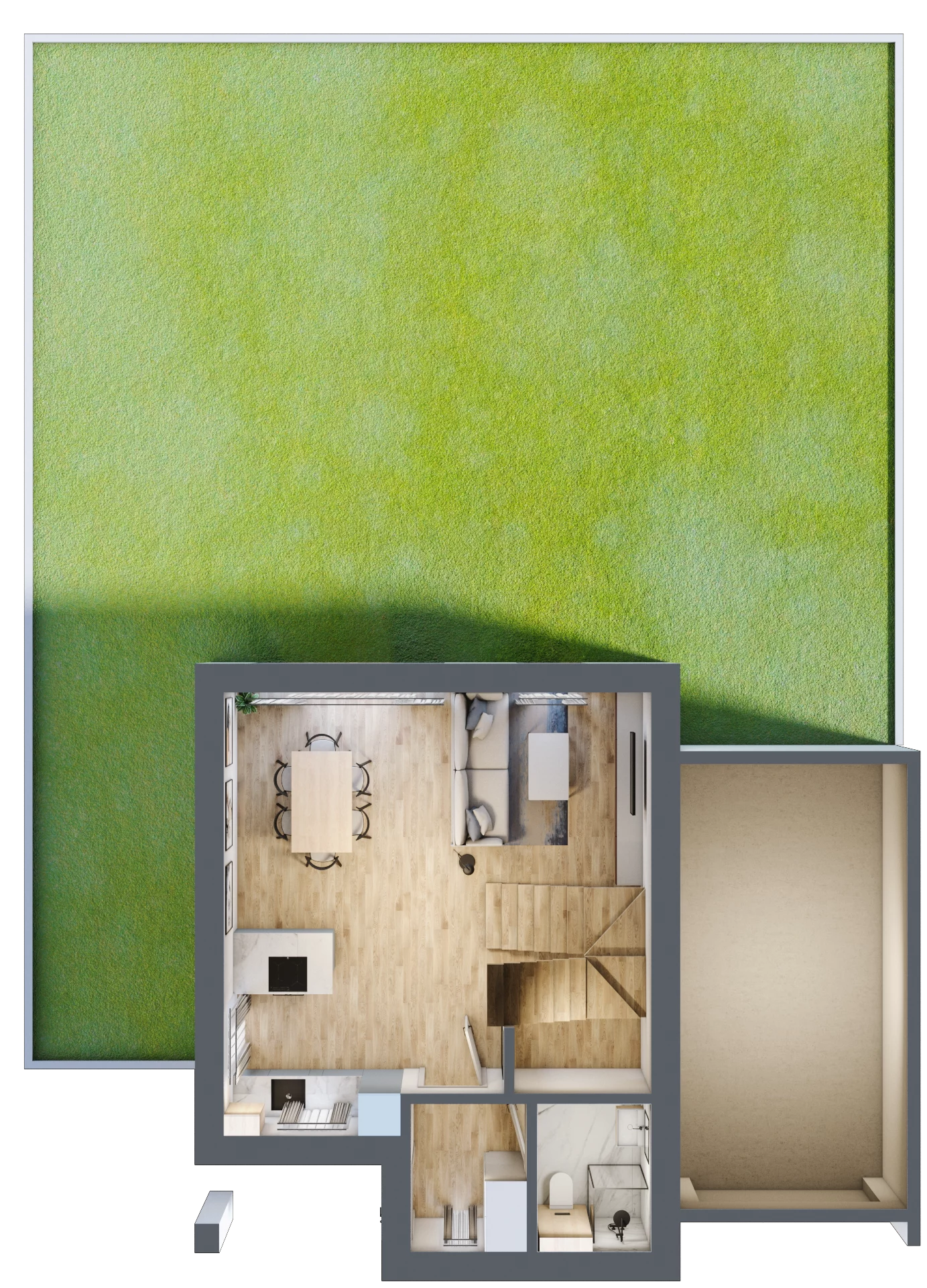 Dom 113,29 m², oferta nr 63, Osada Magdalenka 2, Lesznowola, Słomin, ul. Biedronki