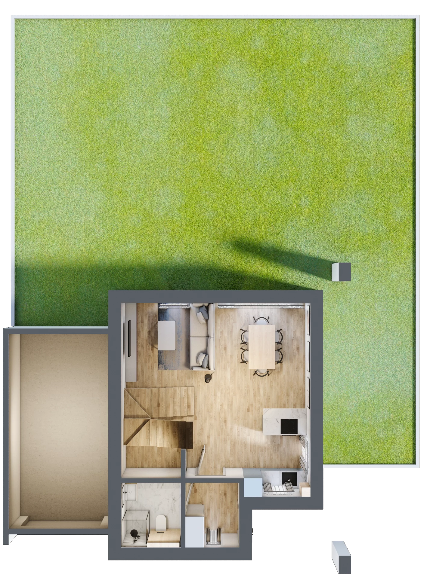 Dom 125,00 m², oferta nr 64, Osada Magdalenka 2, Lesznowola, Słomin, ul. Biedronki