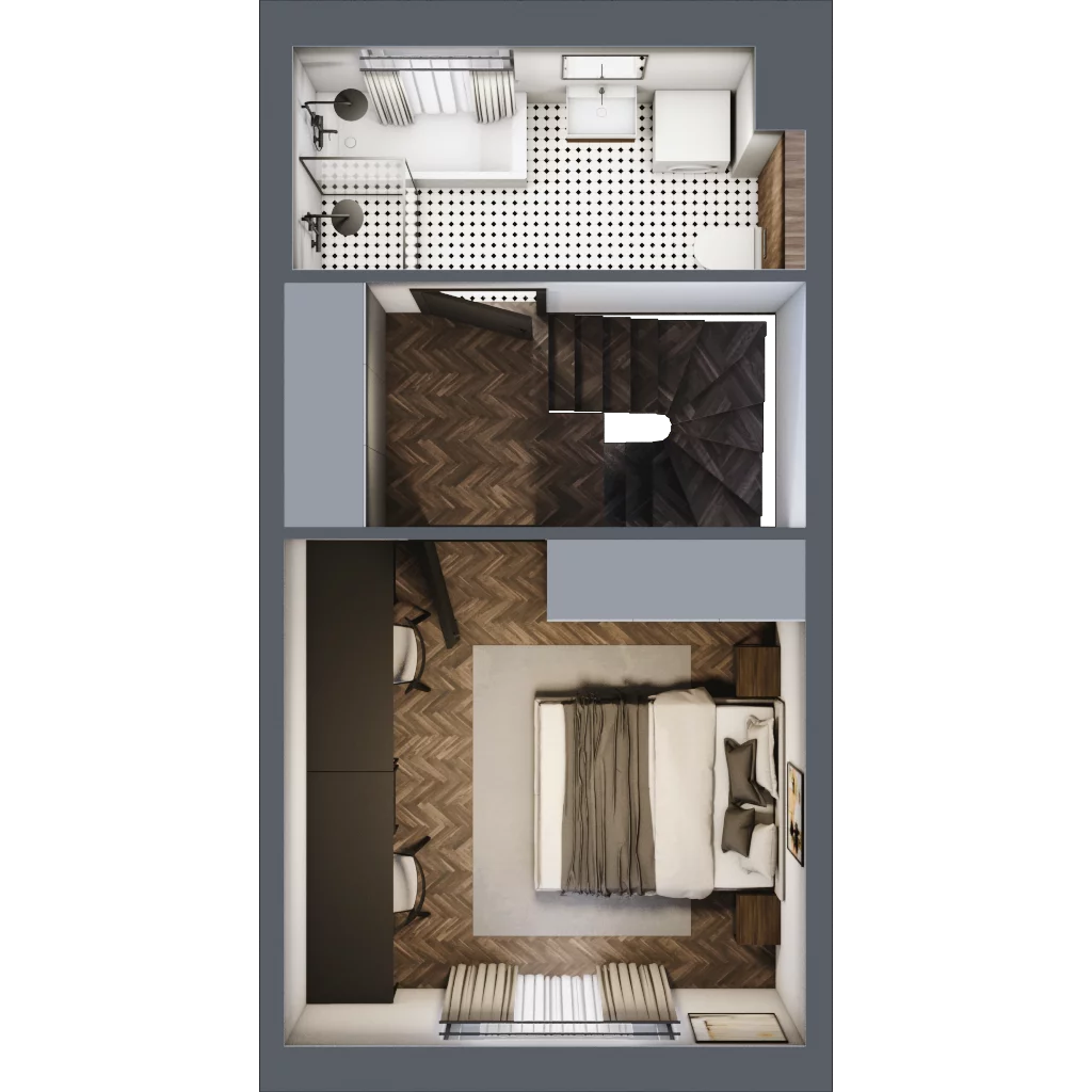 4 pokoje, mieszkanie 78,90 m², parter, oferta nr C1, Zgodna Park, Libertów, ul. Zgodna