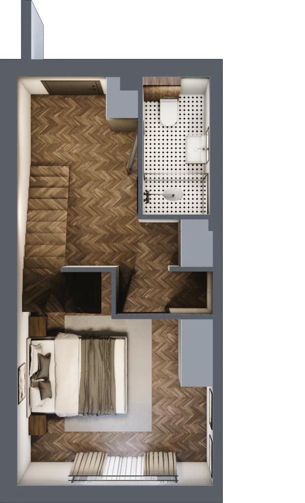 4 pokoje, mieszkanie 68,15 m², piętro 1, oferta nr F2, Zgodna Park, Libertów, ul. Zgodna