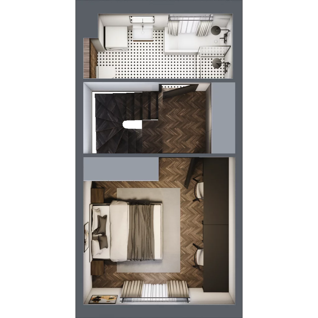 4 pokoje, mieszkanie 78,90 m², parter, oferta nr D1, Zgodna Park, Libertów, ul. Zgodna