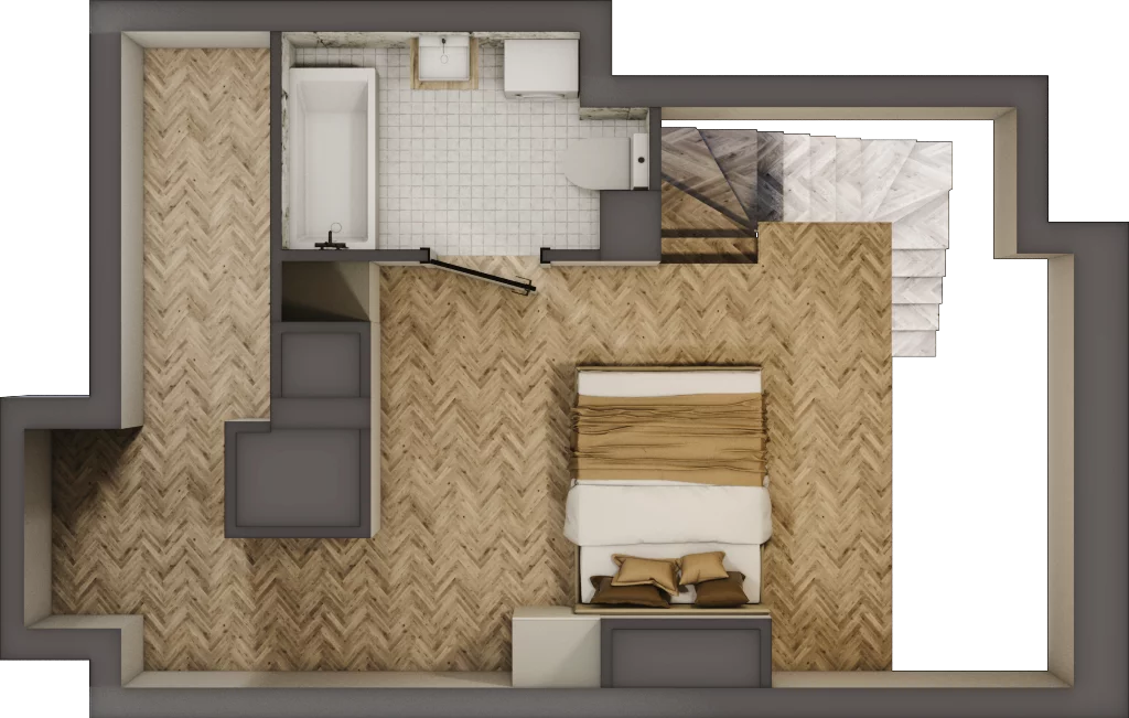 1 pokój, apartament 47,37 m², piętro 2, oferta nr 75, Marina Residence Puck, Puck, ul. Aleja Lipowa 4