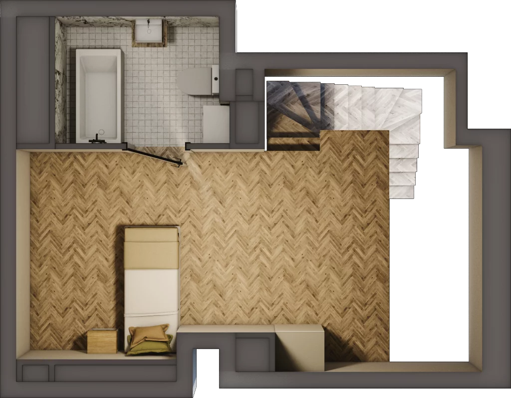 1 pokój, apartament 47,95 m², piętro 2, oferta nr 17, Marina Residence Puck, Puck, ul. Aleja Lipowa 4