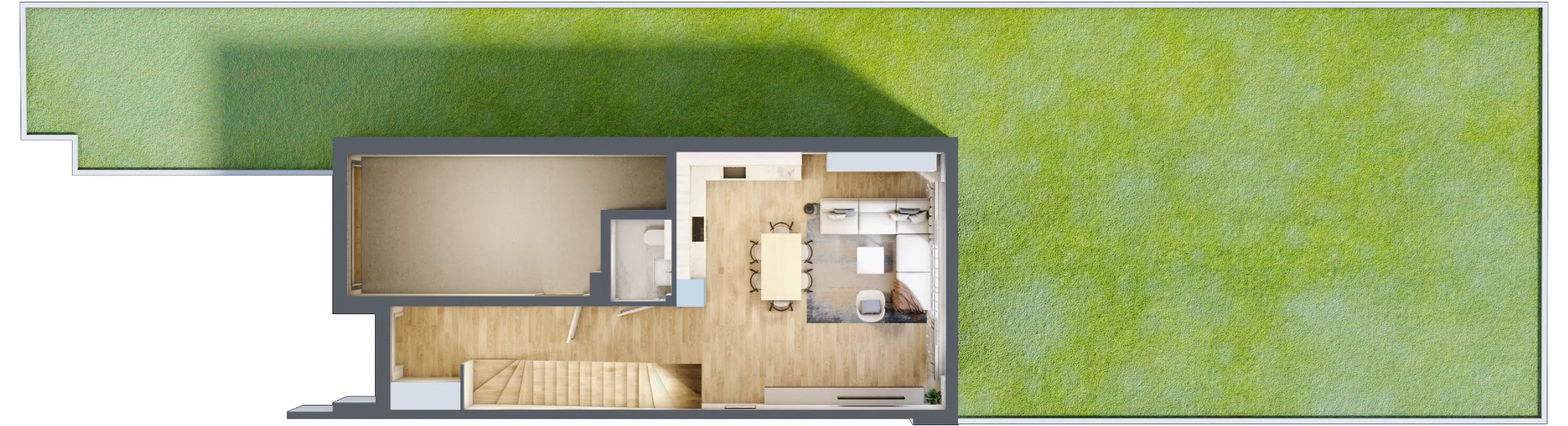 Dom 129,09 m², oferta nr 3A-1, Osiedle Wyjątkowa, Łomianki, ul. Wyjątkowa