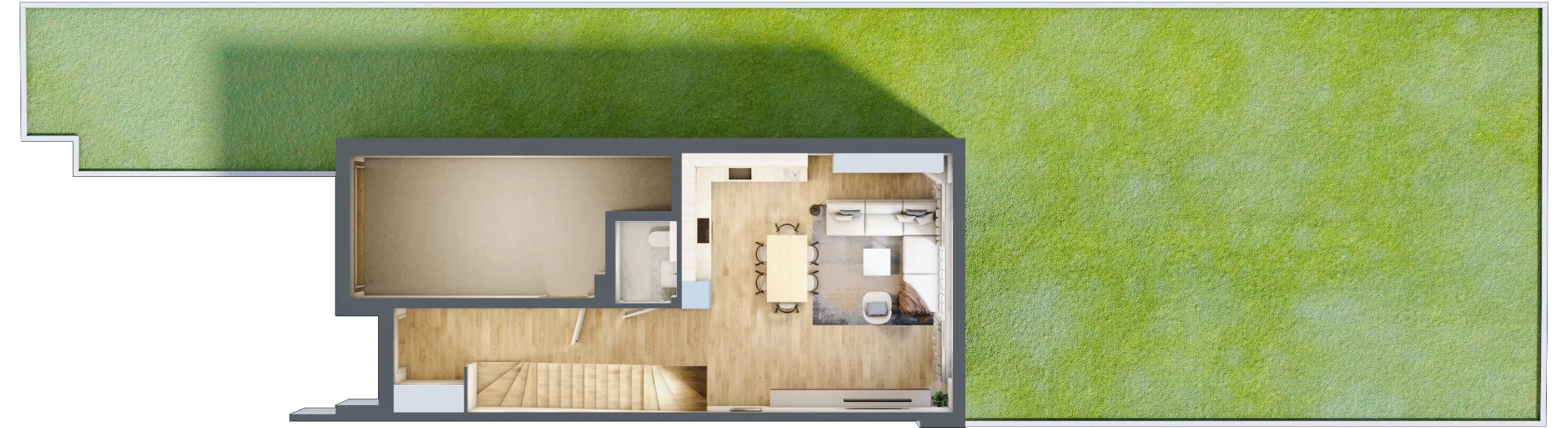 Dom 129,09 m², oferta nr 4A-1, Osiedle Wyjątkowa, Łomianki, ul. Wyjątkowa