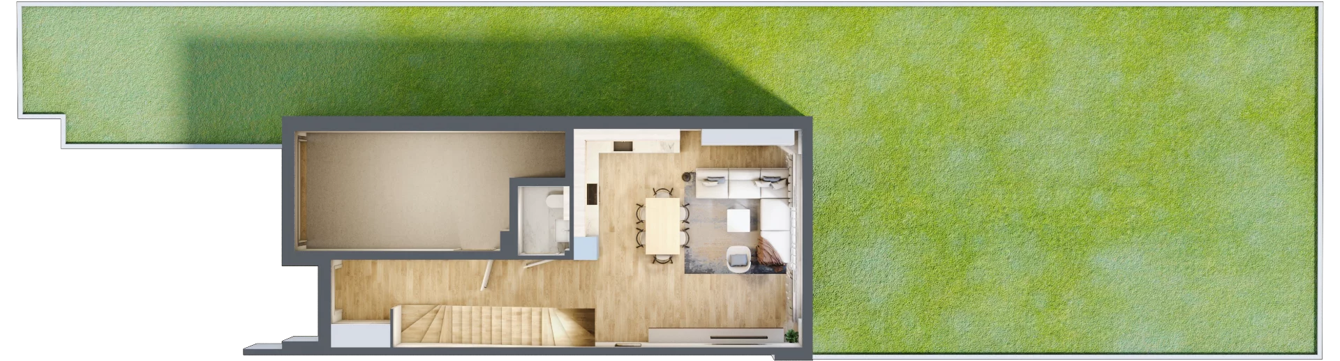 Dom 129,09 m², oferta nr 2A-1, Osiedle Wyjątkowa, Łomianki, ul. Wyjątkowa