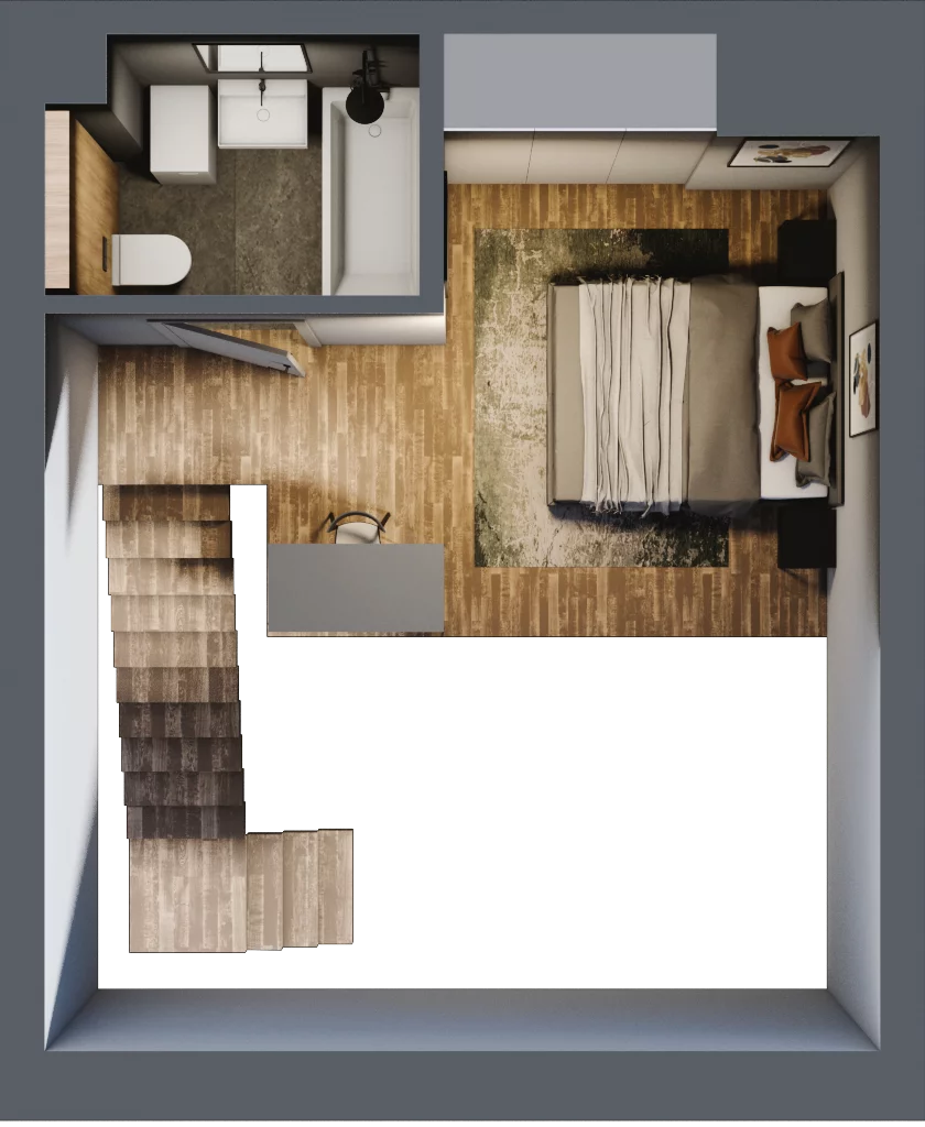 2 pokoje, mieszkanie 48,80 m², piętro 4, oferta nr 26, Sprzeczna 6, Warszawa, Praga Północ, Stara Praga, ul. Sprzeczna 6