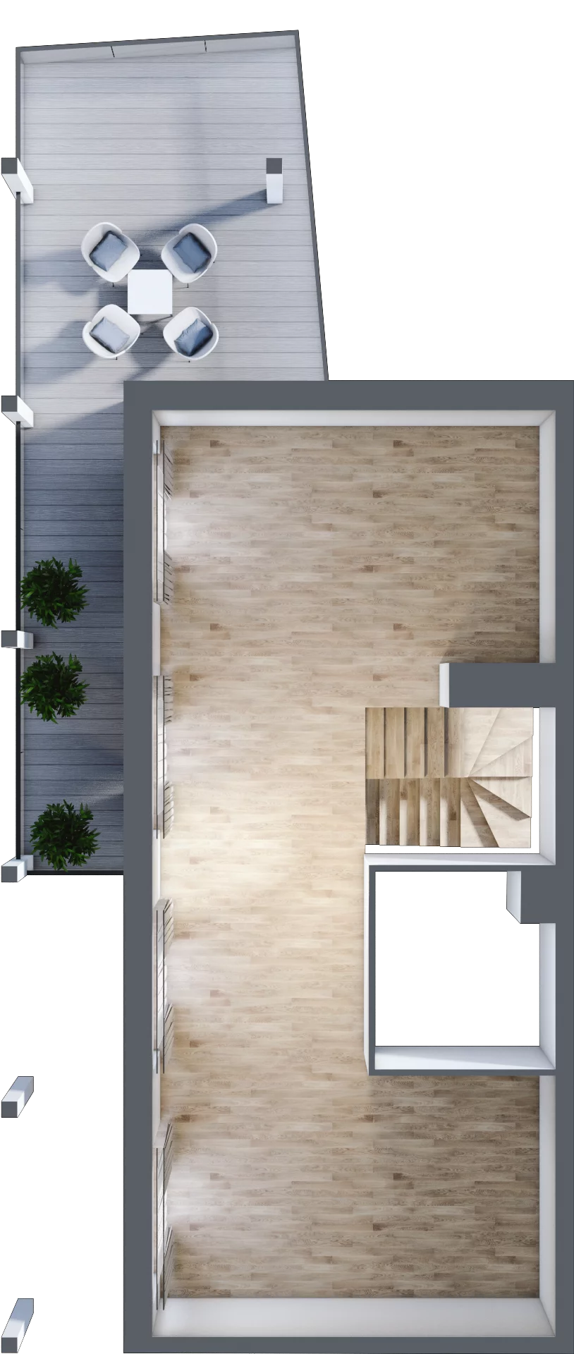4 pokoje, mieszkanie 123,57 m², piętro 9, oferta nr 156, Semiramis, Katowice, Dąbrówka Mała, ul. Wiertnicza