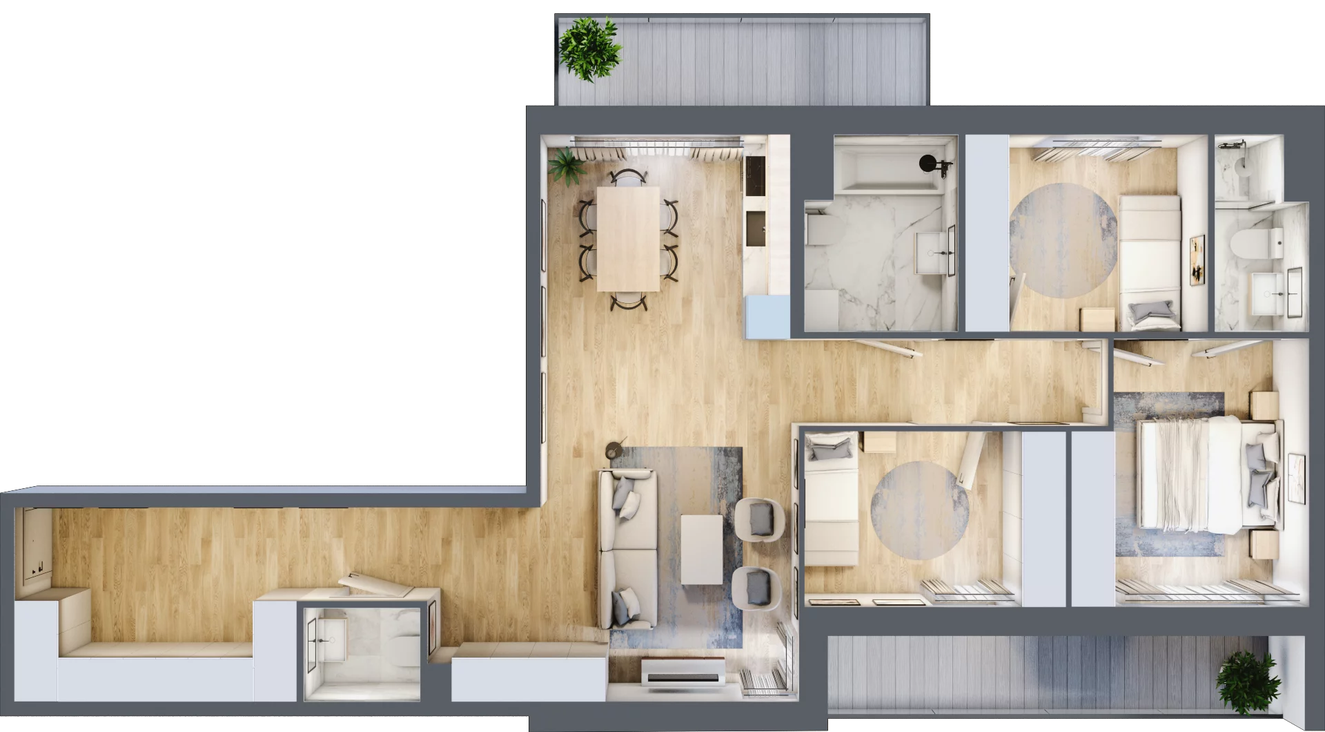 4 pokoje, mieszkanie 87,58 m², piętro 4, oferta nr mieszkanie 100, Mikusińskiego 25, Katowice, Wełnowiec-Józefowiec, Wełnowiec, ul. Jana Mikusińskiego 25