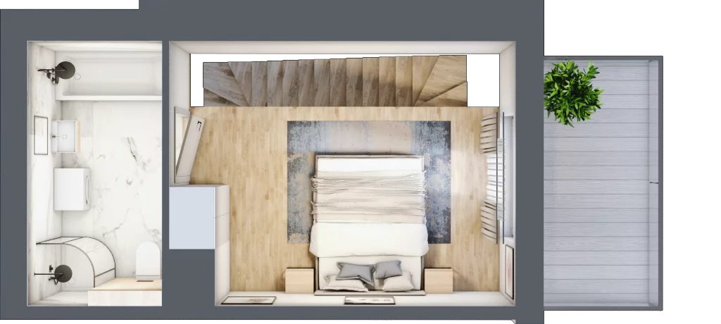 2 pokoje, apartament inwestycyjny 40,88 m², piętro 3, oferta nr MN51, Apartamenty Wypoczynkowa, Jastrzębia Góra, ul. Wypoczynkowa