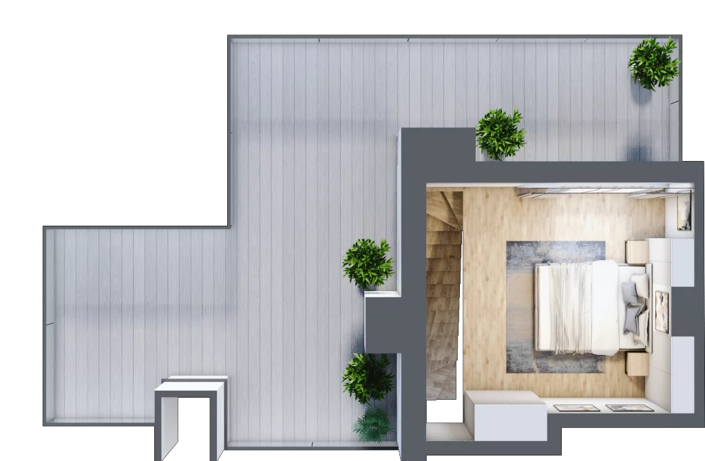 2 pokoje, apartament inwestycyjny 42,28 m², piętro 3, oferta nr MN62, Apartamenty Wypoczynkowa, Jastrzębia Góra, ul. Wypoczynkowa