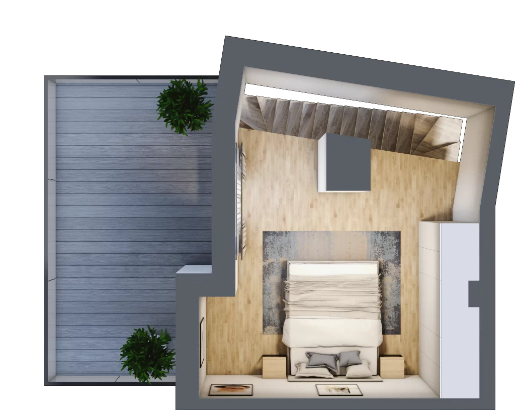 2 pokoje, apartament inwestycyjny 47,95 m², piętro 3, oferta nr MN63, Apartamenty Wypoczynkowa, Jastrzębia Góra, ul. Wypoczynkowa