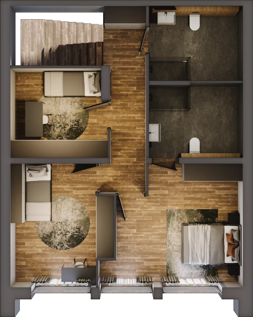 Dom 107,62 m², oferta nr 4, Zielony Zakątek, Minoga