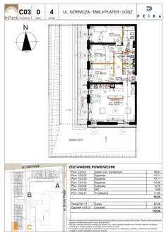 Mieszkanie, 92,69 m², 4 pokoje, parter, oferta nr 113_C03