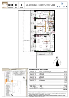 Mieszkanie, 92,69 m², 4 pokoje, parter, oferta nr 43_B03