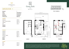Mieszkanie, 99,46 m², 5 pokoi, parter, oferta nr B1M1