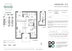 Mieszkanie, 81,51 m², 4 pokoje, piętro 1, oferta nr 10.A