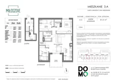 Mieszkanie, 81,51 m², 4 pokoje, piętro 1, oferta nr 3.A