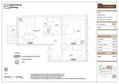 Apartament, 63,28 m², 3 pokoje, piętro 1, oferta nr M3