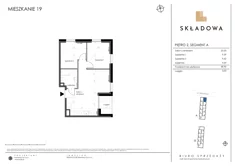 Mieszkanie, 48,90 m², 3 pokoje, piętro 2, oferta nr A19