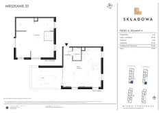 Mieszkanie, 95,38 m², 4 pokoje, piętro 4, oferta nr A33