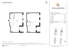 Mieszkanie, 74,31 m², 3 pokoje, piętro 4, oferta nr A40