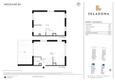 Mieszkanie, 90,99 m², 4 pokoje, piętro 4, oferta nr B84