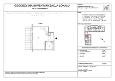 Mieszkanie, 27,53 m², 1 pokój, piętro 2, oferta nr L3