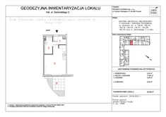 Mieszkanie, 25,58 m², 1 pokój, parter, oferta nr G1