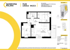 Mieszkanie, 51,00 m², 3 pokoje, piętro 2, oferta nr B4/2/1