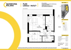 Mieszkanie, 51,79 m², 3 pokoje, parter, oferta nr B4/0/7