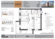 Mieszkanie, 62,58 m², 4 pokoje, parter, oferta nr B2-3