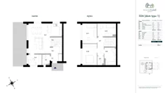 Dom, 90,54 m², oferta nr 32A