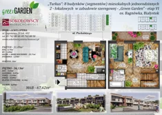 Mieszkanie, 67,62 m², 3 pokoje, parter, oferta nr 6B