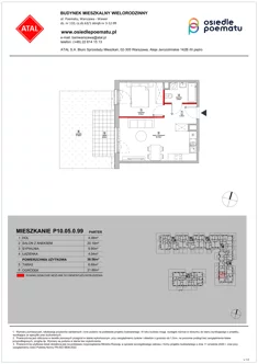 Mieszkanie, 38,56 m², 2 pokoje, parter, oferta nr P10.05.0.99