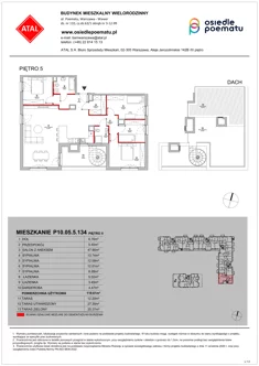 Mieszkanie, 119,61 m², 5 pokoi, piętro 5, oferta nr P10.05.5.134