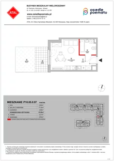 Mieszkanie, 25,08 m², 1 pokój, parter, oferta nr P10.05.0.97