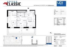 Mieszkanie, 60,74 m², 3 pokoje, parter, oferta nr C2/1