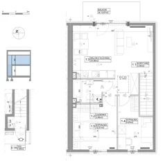 Mieszkanie, 61,95 m², 3 pokoje, piętro 1, oferta nr 20