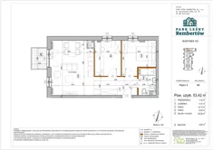 Mieszkanie, 53,42 m², 3 pokoje, piętro 5, oferta nr H2-68