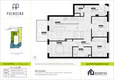 Mieszkanie, 78,23 m², 4 pokoje, piętro 1, oferta nr B1/3