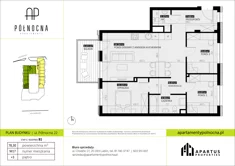Mieszkanie, 78,30 m², 4 pokoje, piętro 3, oferta nr B1/17