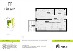 Mieszkanie, 46,07 m², 2 pokoje, piętro 5, oferta nr B1/28