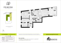 Mieszkanie, 62,10 m², 3 pokoje, piętro 3, oferta nr B2/20