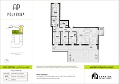 Mieszkanie, 121,31 m², 5 pokoi, piętro 6, oferta nr B2/52