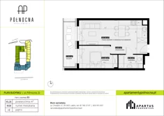 Mieszkanie, 45,26 m², 2 pokoje, piętro 2, oferta nr B3/28