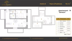 Apartament, 84,70 m², 3 pokoje, piętro 1, oferta nr 19 