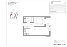 Apartament, 39,58 m², 2 pokoje, piętro 3, oferta nr A32