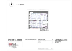 Apartament, 43,30 m², 2 pokoje, piętro 3, oferta nr LM6