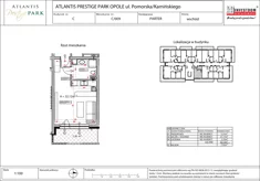 Apartament, 32,12 m², 1 pokój, parter, oferta nr C/009